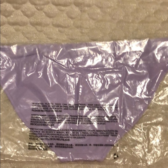 American Eagle Lavender Swimsuit Bottoms - Picture 3 of 3